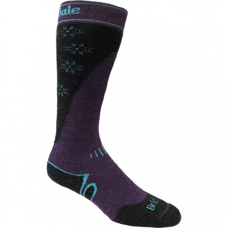 Womens Mid-weight Alpine Ski Socks by BRIDGEDALE