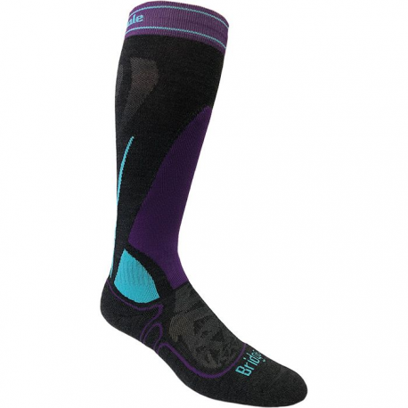 Womens Mid-weight Alpine Ski Socks by BRIDGEDALE