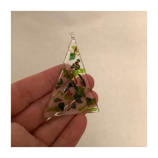Abstract Christmas Tree Ornament