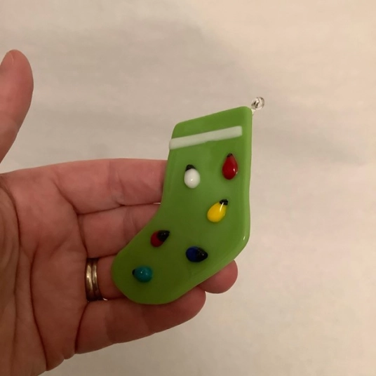 Christmas Stocking - Lights