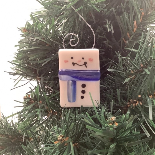 Snowman - Blue