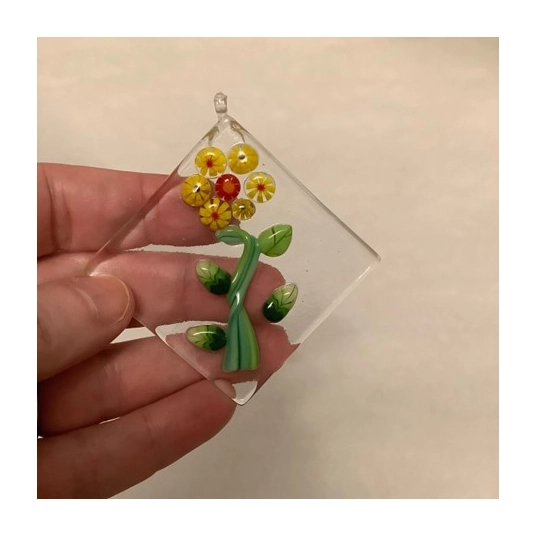 Flower Ornament/Suncatcher