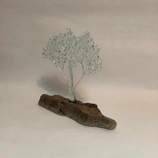 Upcycled Tree Sculpture