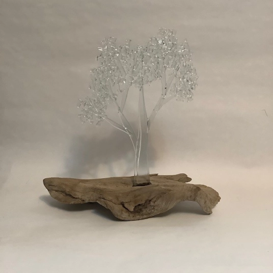 Upcycled Tree Sculpture