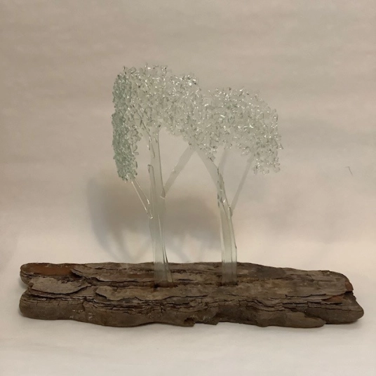 Upcycled Tree Sculpture - double