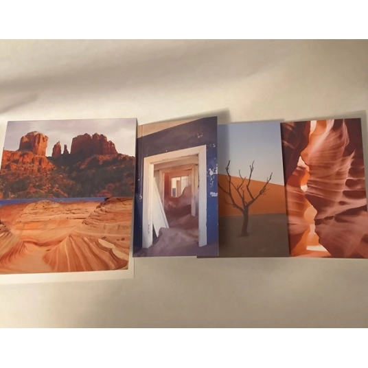 Desert Scape Variety Package -  Blank Greeting Card