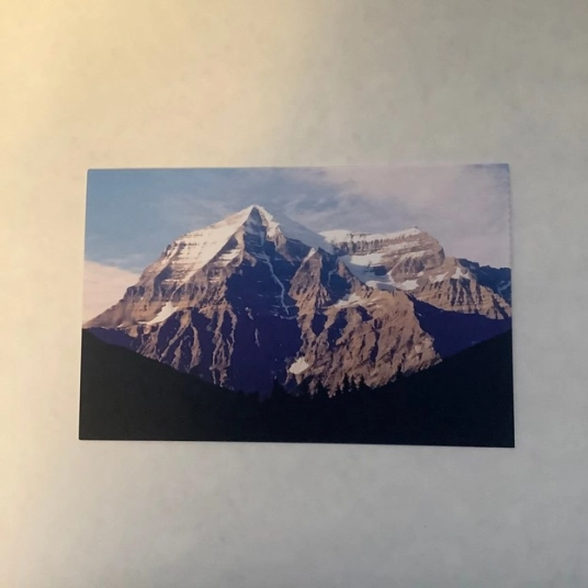 Mt Robson - Jasper National Park   Blank Greeting Card