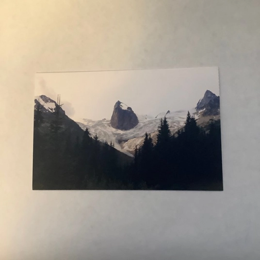 Bugaboo Glacier   Blank Greeting Card