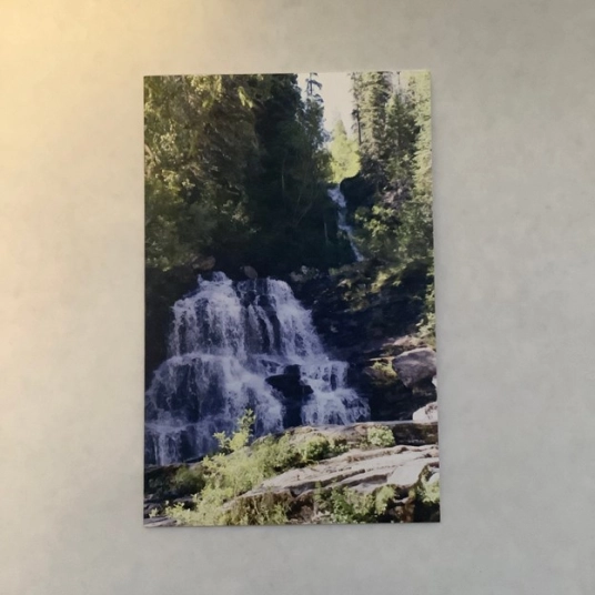 Bijoux Waterfalls - Blank Greeting Card