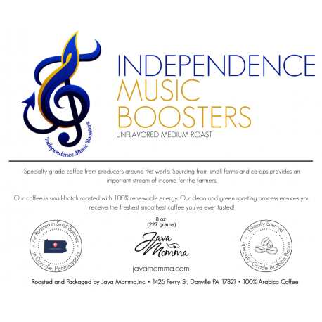 Independence Music Boosters Exclusive Blend