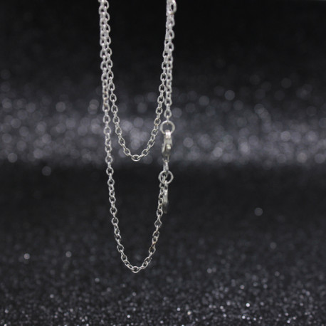 Premium 925 Silver O Shape Chain Necklace