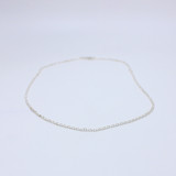 Premium 925 Silver O Shape Chain Necklace