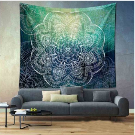 Flower Of Life Mandala Tapestry