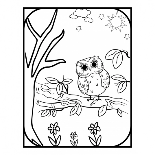 Colouring Pages for Kids Vol-3