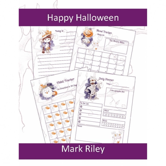Happy Halloween Journal Planner kit