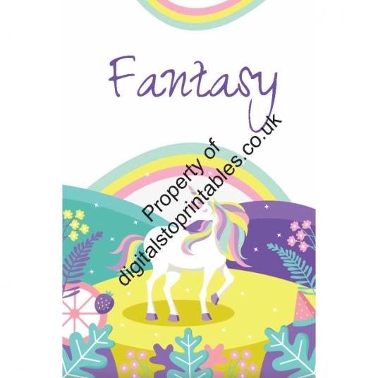 Fantasy1 colouring pages