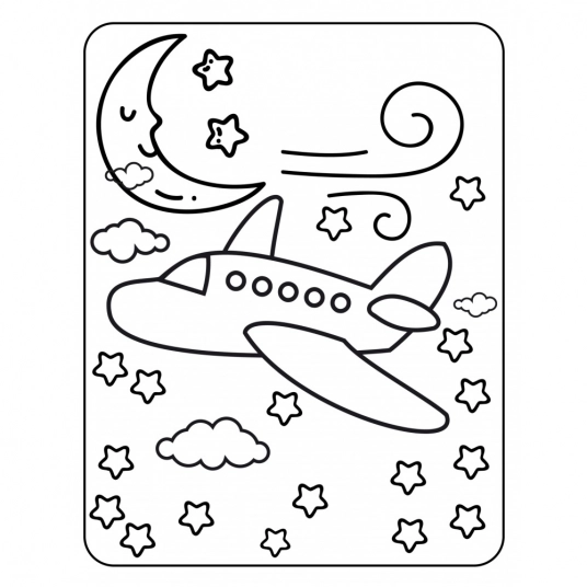 Airplane Colouring Pages volume 1