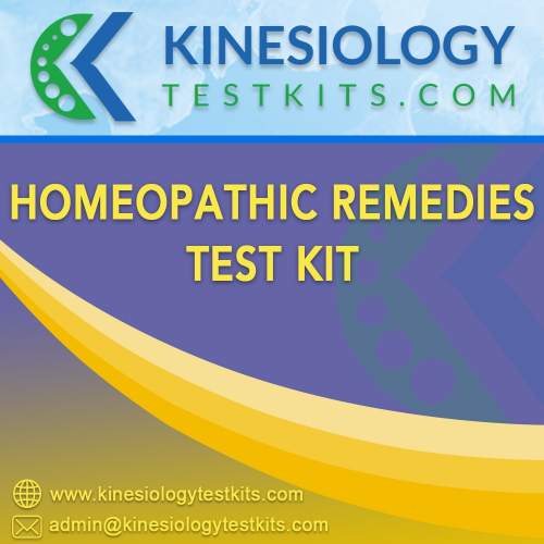 Homeopathic Remedies Testing Kit Plastic Box