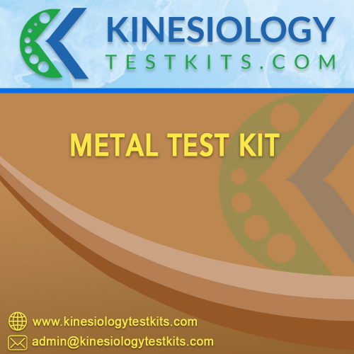 Metal Testing Kit including Heavy Metals Plastic Box