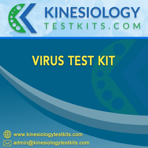 Virus Testing Kit Plastic Box