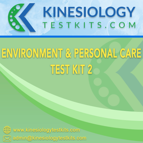 Environment & Personal Care Testing Kit 2 Plastic Box