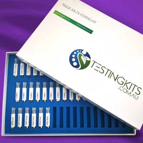 Tissue Salts Testing Kit Flat Box