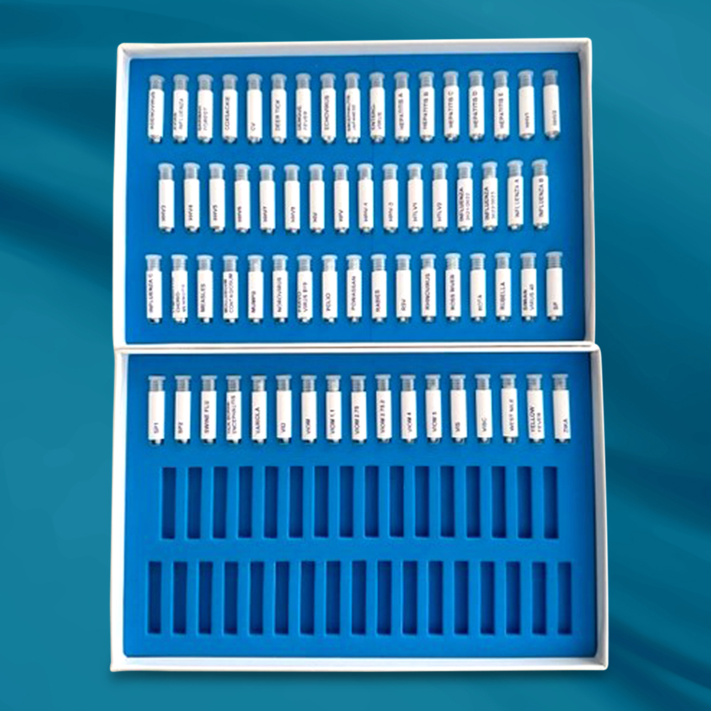 Virus Testing Kit Flat Box