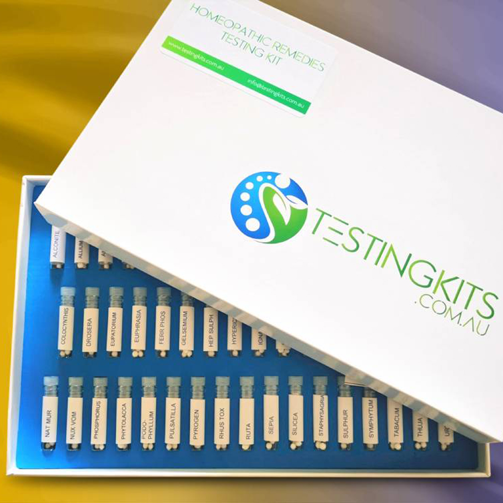 Homeopathic Remedies Testing Kit Flat Box