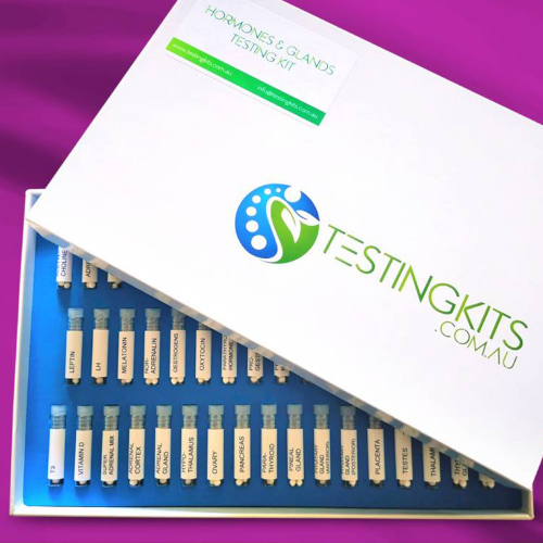 Hormones & Glands Testing Kit Flat Box