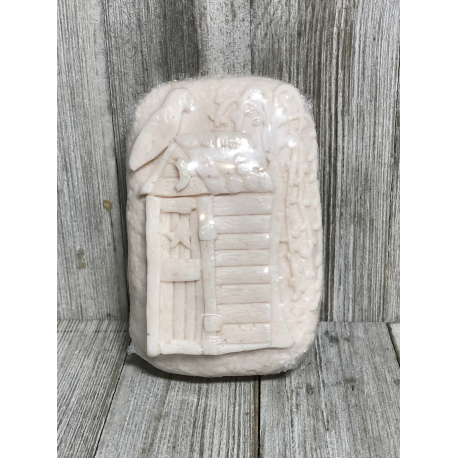 Primitive Outhouse Oatmeal Soap Vintage Inspired Back to Basics Rustic Charm Primitive Outhouse Oatmeal Soap