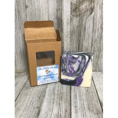 Black Raspberry & Vanilla Handmade Soap