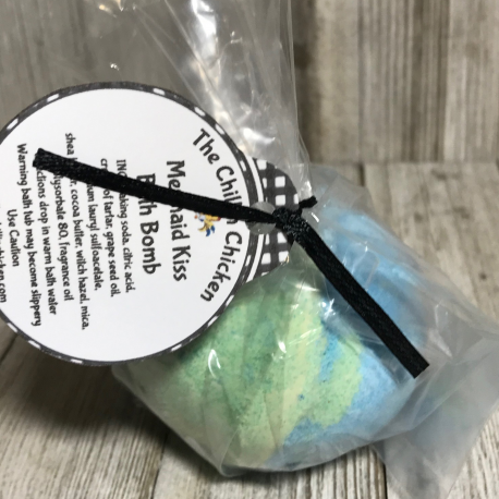 Mermaid Kisses Bath Bomb Dive into a Sea of Serenity Magical Mermaid Kisses Bath Bomb Relaxation in a Splash