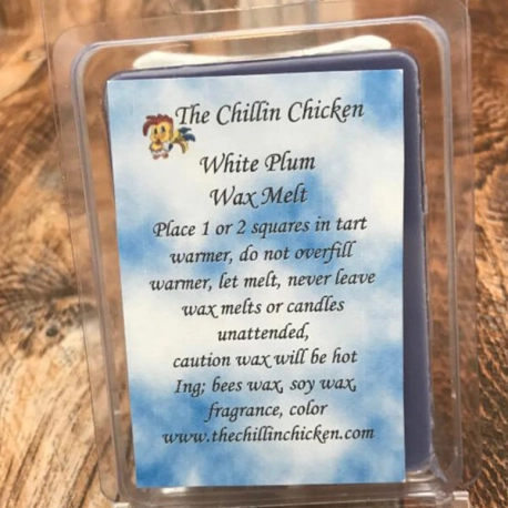 White Plum Wax Melt Juicy Sweet and Tangy Fragrance to Melt Away the Cares of the Day