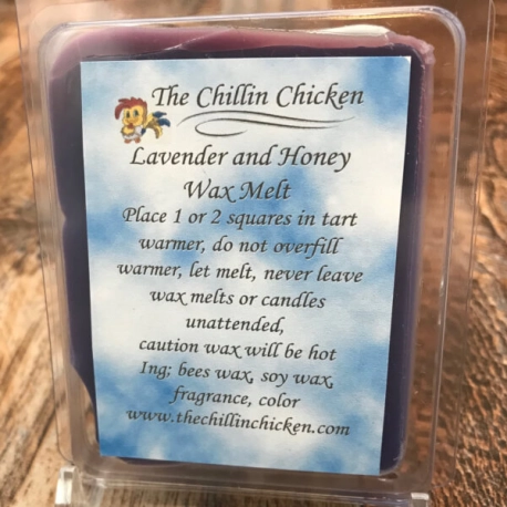 Lavender and Honey Wax Melt Infused for a Tranquil Home Environment with Relaxing Aromatherapy