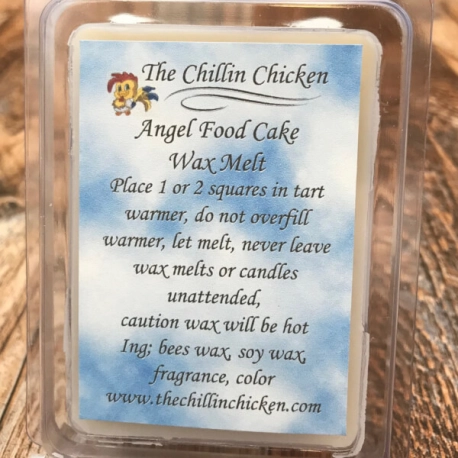 Angel Food Cake Wax Melts Deliciously Sweet Scented Angel Food Cake Handmade Wax Melts