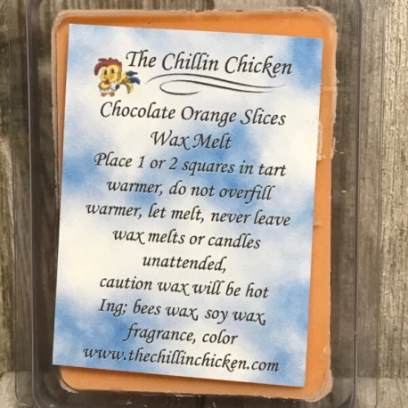 Chocolate Orange Slices Wax Melt Indulge In Delicious Aromatic Chocolate Orange Slices Delight Wax Melt