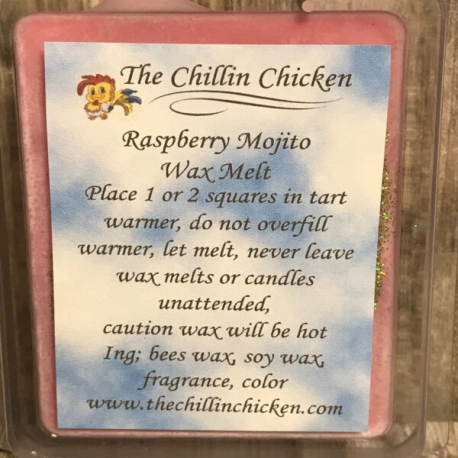 Raspberry Mojito Wax Melt Refreshing Aromatherapy Long-lasting Tropical Scented Wax Melt Cubes for Home Relaxation