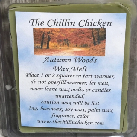 Autumn Woods Wax Melt Escape to an Autumn Wonderland Hand-poured Cozy Fall Vibes Invigorating Aromatherapy for a Serene Atmosphe