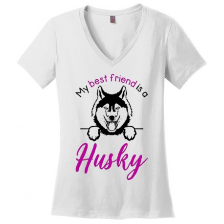 My Best Friend is a Husky T-Shirt