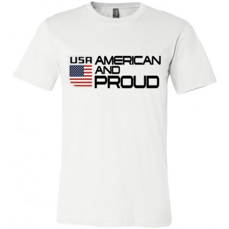 American and Proud Emblem T-Shirts