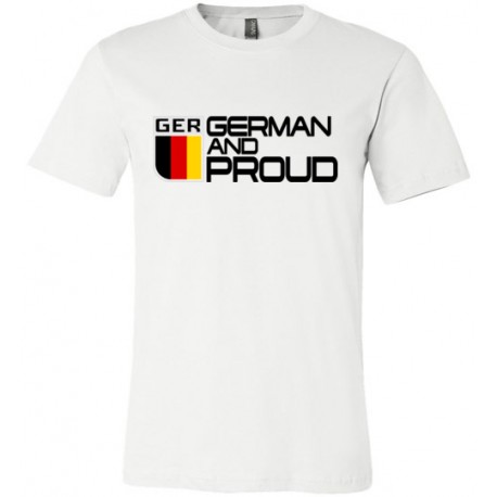 German and Proud Emblem T-shirts