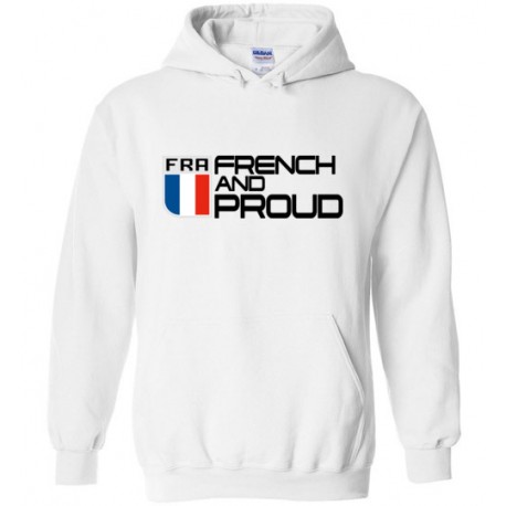 French and Proud Emblem Hoodies