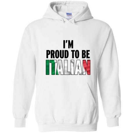 I'm Proud to be Italian Hoodies