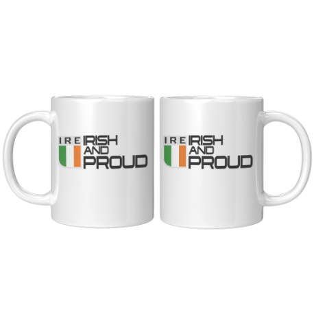 Irish and Proud Emblem Mugs