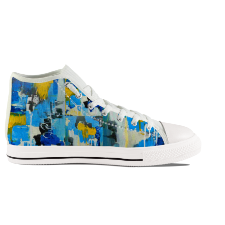 Hightops for Woman - Blue Sapphire