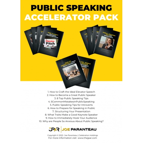 Public Speaking Accelerator Pack