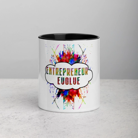 Entrepreneur Evolve Colourful Mug