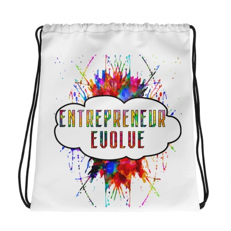 Entrepreneur Evolve Drawstring Bag