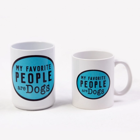 My Favorite PEOPLE are DOGS 11oz and 15oz Coffee Mug