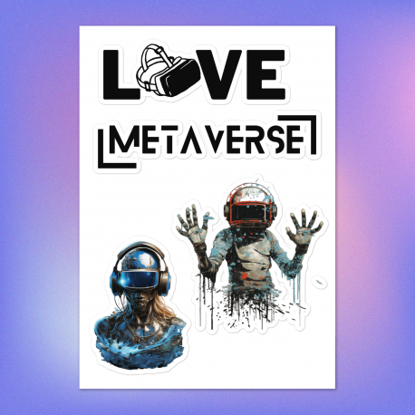 Metaverse Sticker Sheet